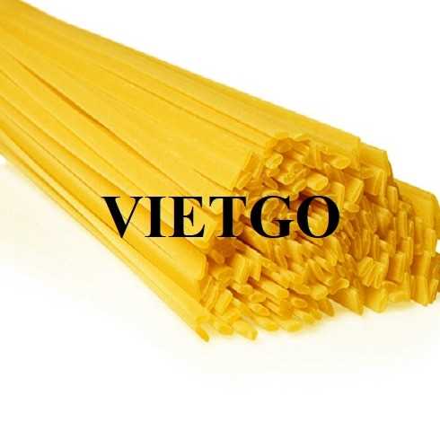 Thương vụ hợp tác xuất khẩu mì Spaghetti đến thị trường Israel