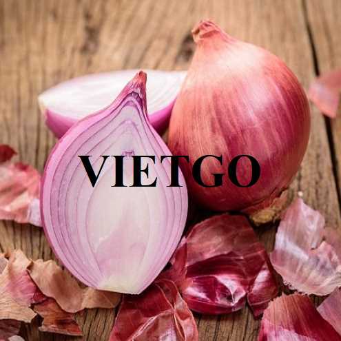 Cơ hội hợp tác xuất khẩu hành tím sang thị trường Sri Lanka