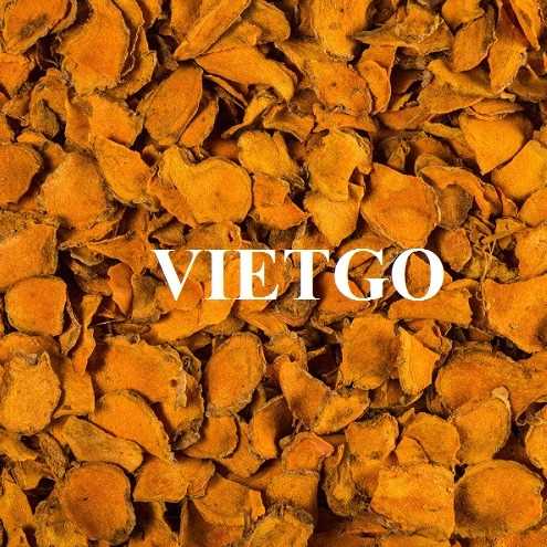 Thương vụ xuất khẩu nghệ khô sang thị trường Ấn Độ