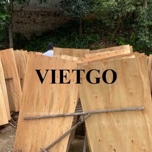Thương vụ xuất khẩu sản phẩm ván bóc đến thị trường Ấn Độ