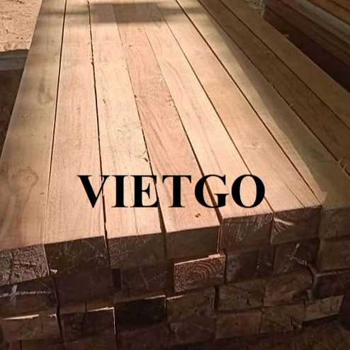 Thương vụ xuất khẩu gỗ teak xẻ sang thị trường Ấn Độ