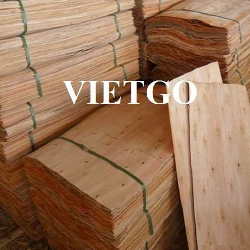 Thương vụ xuất khẩu ván bóc sang thị trường Ấn Độ