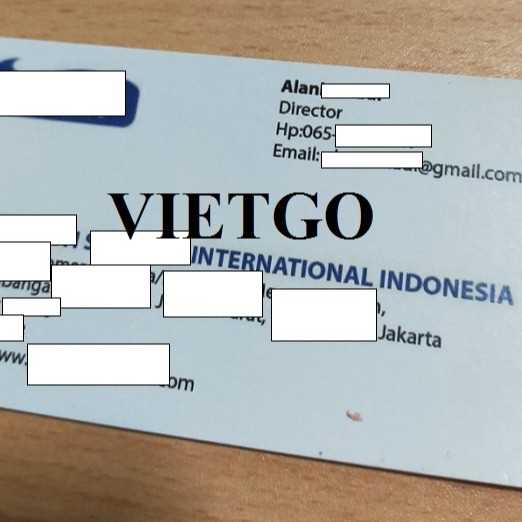 Vị đối tác đến từ doanh nghiệp Indonesia đang tìm kiếm nhà phân phối cho các mặt hàng thực phẩm, trái cây tươi tại thị trường Việt Nam