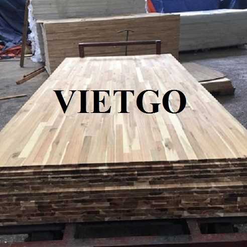 Thương vụ xuất khẩu sản phẩm gỗ ghép thanh đến thị trường Ấn Độ