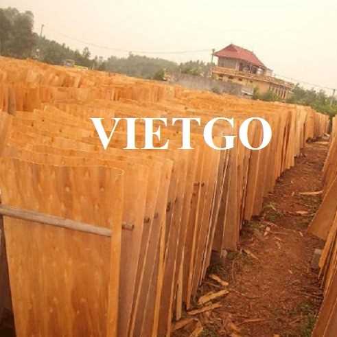 Thương vụ xuất khẩu ván bóc sang thị trường Ấn Độ