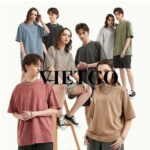 Cơ hội xuất khẩu áo T-shirt tới thị trường Pháp và Đức
