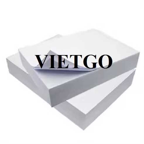 Thương vụ xuất khẩu giấy A4 sang thị trường Ý
