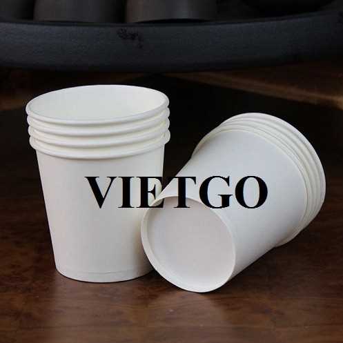 Cơ hội xuất khẩu cốc giấy sang thị trường Hoa Kỳ