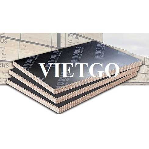 Thương vụ xuất khẩu gỗ dán phủ phim sang thị trường Thổ Nhĩ Kỳ