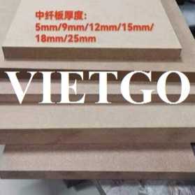 Thương vụ xuất khẩu ván MDF sang thị trường Trung Quốc