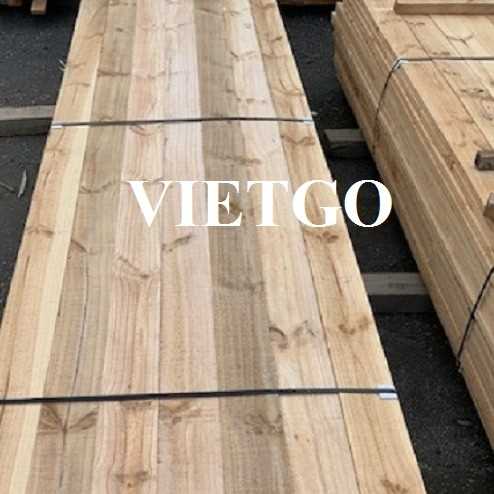 Thương vụ xuất khẩu gỗ thông xẻ sang thị trường Sri Lanka