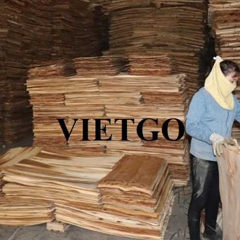 Thương vụ xuất khẩu ván bóc sang thị trường Ấn Độ