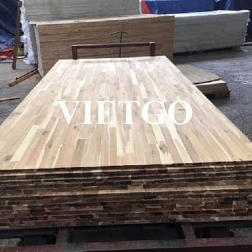 Thương vụ xuất khẩu gỗ ghép thanh sang thị trường Ấn Độ