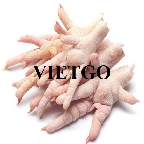 Cơ hội xuất khẩu chân gà đông lạnh hàng tháng sang thị trường Trung Quốc