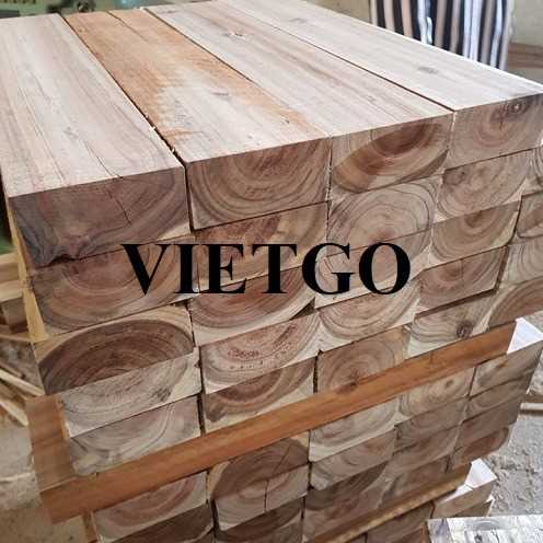 Thương vụ xuất khẩu sản phẩm gỗ keo xẻ đến thị trường Ấn Độ