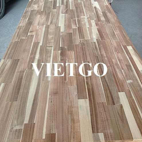 Thương vụ xuất khẩu gỗ ghép thanh sang thị trường Ấn Độ