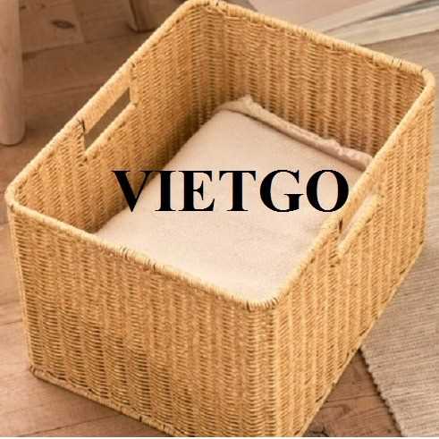 Thương vụ xuất khẩu sản phẩm giỏ nhựa giả mây đến thị trường Hàn Quốc