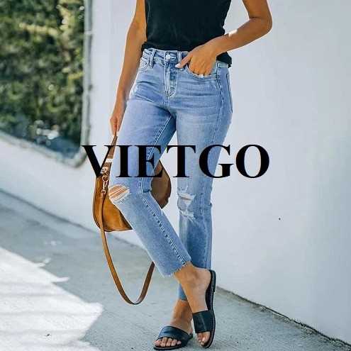 Cơ hội xuất khẩu quần jean sang thị trường Vương quốc Anh