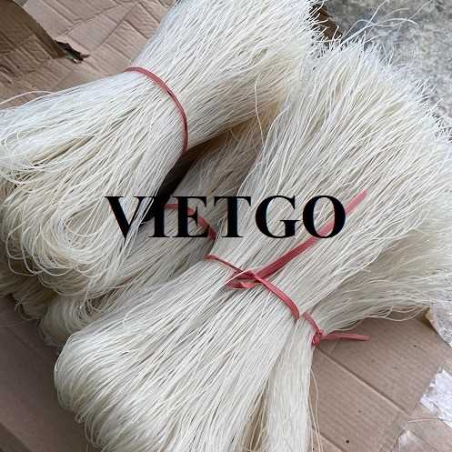 Cơ hội xuất khẩu bún gạo khô đến thị trường Hàn Quốc