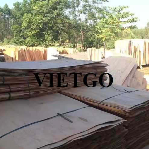 Thương vụ xuất khẩu ván bóc sang thị trường Ấn Độ 