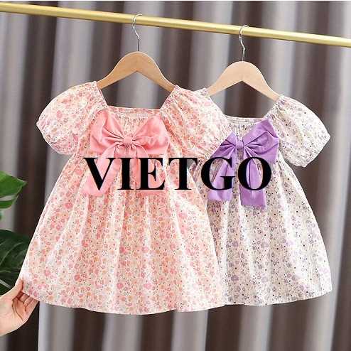 Cơ hội xuất khẩu quần áo trẻ em sang thị trường UAE