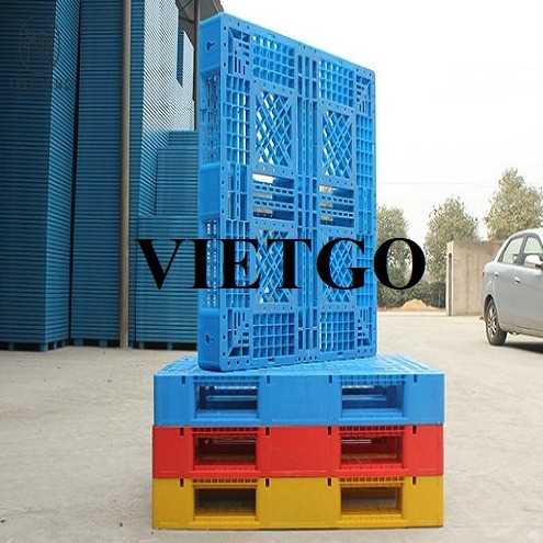 Thương vụ xuất khẩu sản phẩm pallet nhựa đến thị trường Mỹ