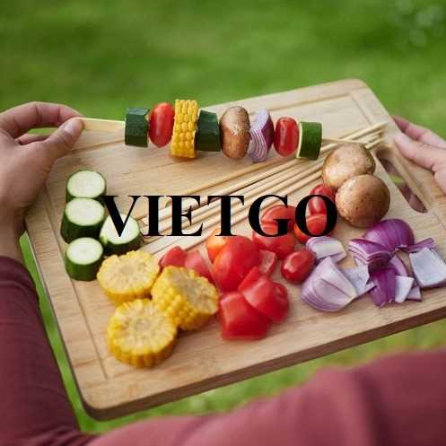 Cơ hội giao thương xuất khẩu xiên tre sang thị trường Ấn Độ