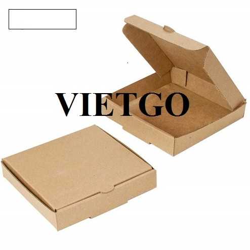 Thương vụ xuất khẩu sản phẩm hộp pizza đến thị trường UAE