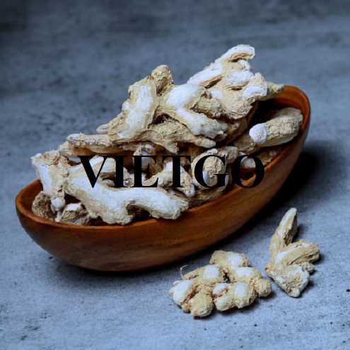 Cơ hội hợp tác xuất khẩu gừng khô nguyên củ sang thị trường Ấn Độ