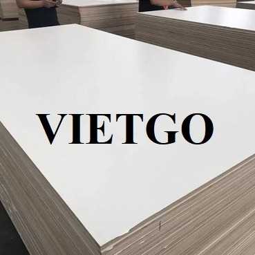 Thương vụ xuất khẩu gỗ dán phủ melamine sang thị trường Ấn Độ