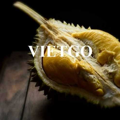 Cơ hội hợp tác xuất khẩu sản phẩm sầu riêng tới thị trường Trung Quốc
