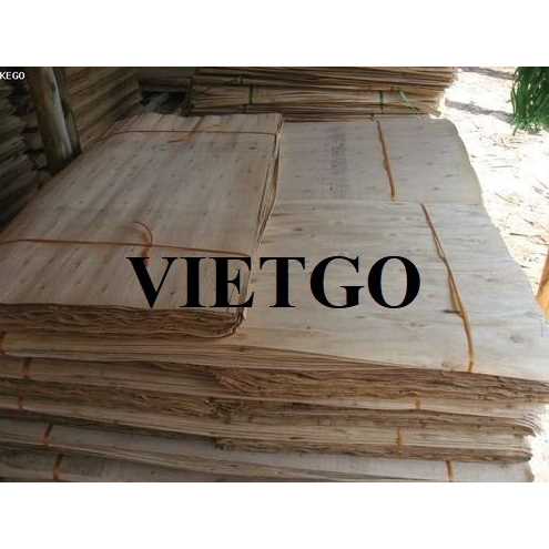 Thương vụ xuất khẩu ván bóc sang thị trường Ấn Độ