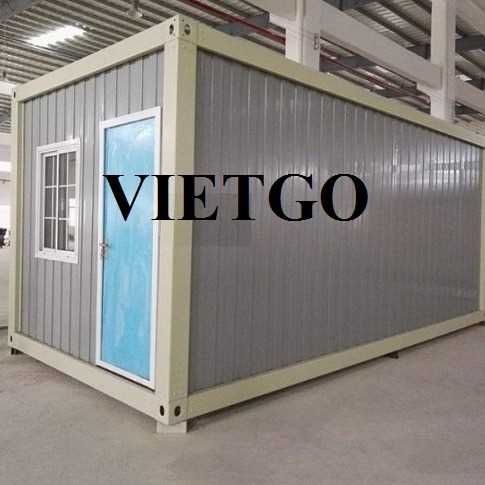 Thương vụ xuất khẩu nhà di động đến thị trường Indonesia