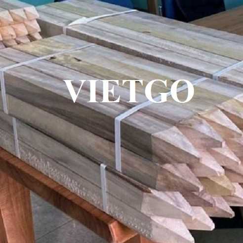 Thương vụ xuất khẩu cọc gỗ đến thị trường Qatar