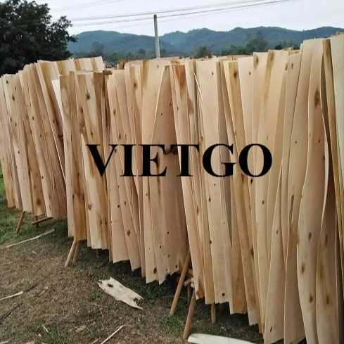 Thương vụ xuất khẩu ván bóc sang thị trường Ấn Độ