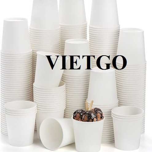 Thương vụ xuất khẩu cốc giấy sang thị trường Thổ Nhĩ Kỳ