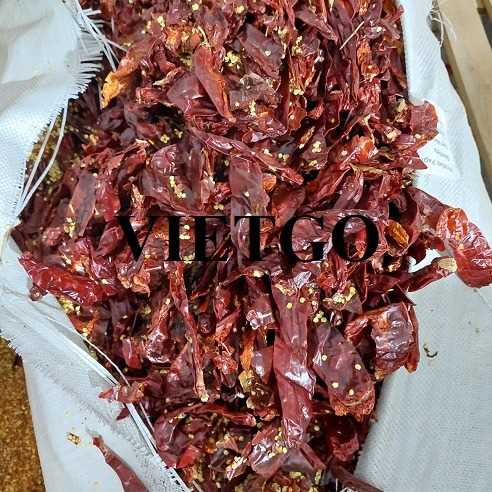 Cơ hội hợp tác xuất khẩu ớt khô bỏ cuống tới thị trường Thổ Nhĩ Kỳ