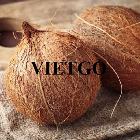 Cơ hội trở thành đối tác xuất khẩu sản phẩm dừa khô cho một doanh nghiệp tại Canada