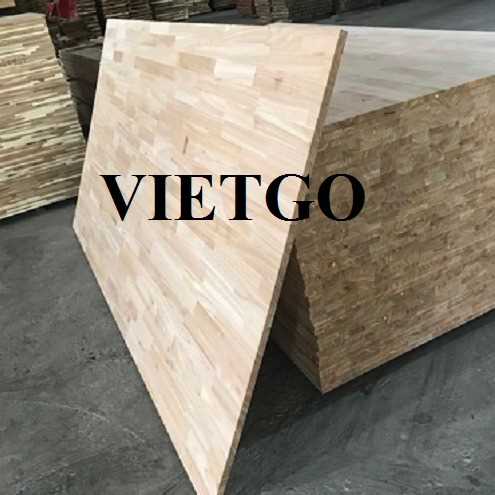 Thương vụ xuất khẩu sản phẩm gỗ ghép thanh đến thị trường Ấn Độ