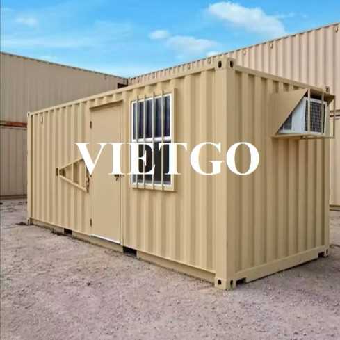 Thương vụ xuất khẩu nhà di động sang thị trường Hoa Kỳ