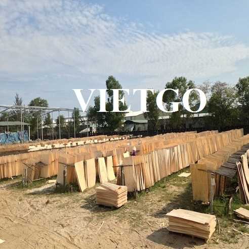 Thương vụ xuất khẩu ván bóc đến thị trường Ấn Độ