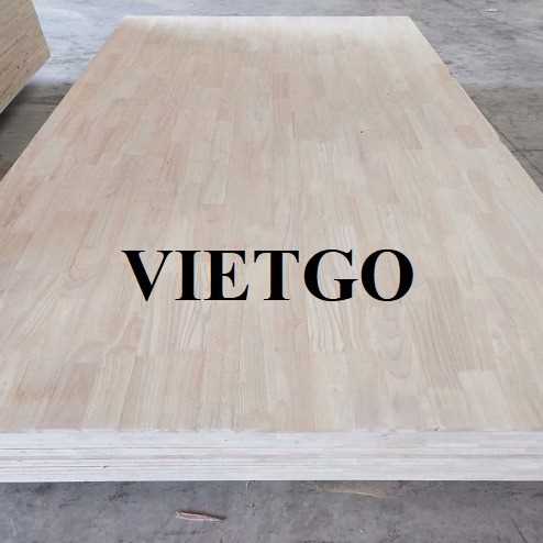 Thương vụ xuất khẩu gỗ ghép thanh sang thị trường Ấn Độ