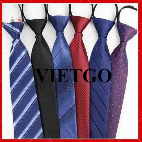 Cơ hội xuất khẩu cà vạt sang thị trường Mỹ