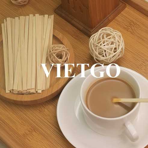 Thương vụ xuất khẩu que khuấy cà phê tới thị trường UAE