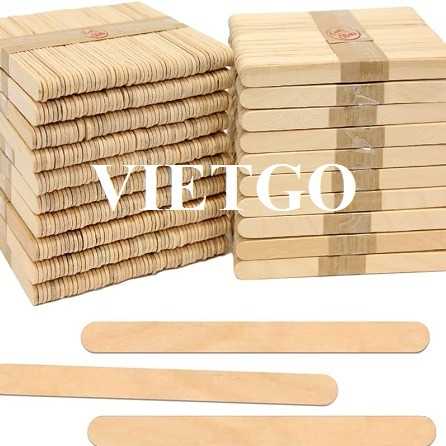 Cơ hội xuất khẩu que kem gỗ sang thị trường Ấn Độ