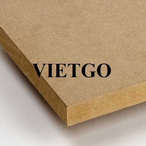 Thương vụ xuất khẩu sản phẩm ván MDF đến thị trường Ấn Độ