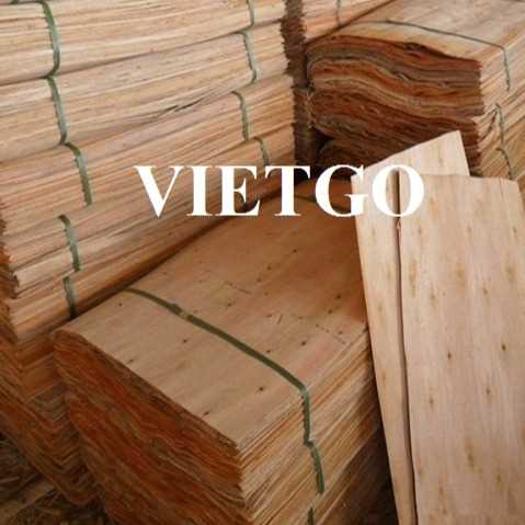 Thương vụ xuất khẩu ván bóc sang thị trường Ấn Độ