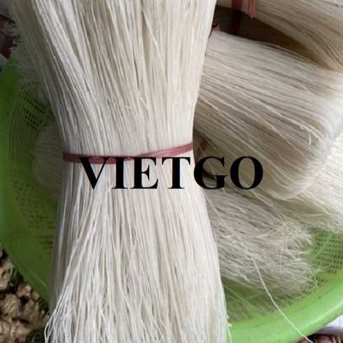 Cơ hội hợp tác xuất khẩu bún gạo khô đến thị trường Ấn Độ