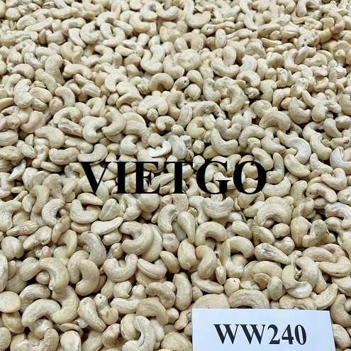 Cơ hội hợp tác xuất khẩu hạt điều w320 và w240 sang thị trường Thổ Nhĩ Kỳ