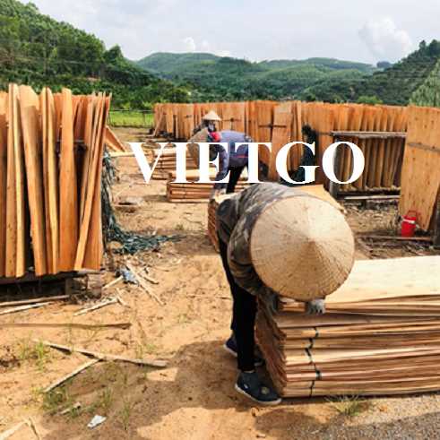Thương vụ xuất khẩu ván bóc sang thị trường Ấn Độ